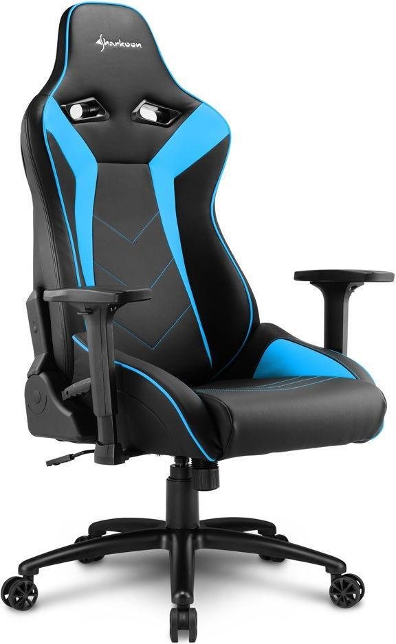 

Игровое (геймерское) кресло Sharkoon Elbrus 3 (черный/синий)
