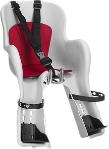 Детское велокресло HTP Kiki CS 202 A (светло-серый)