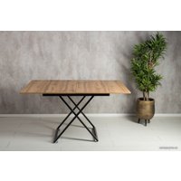 Стол-трансформер Levmar Accord D38/S53 (дуб вотан/черный)