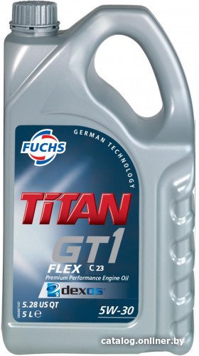 Моторное масло Fuchs Titan GT1 Flex C23 5W-30 5л