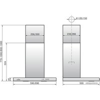 Кухонная вытяжка Elikor Квадра 90Н-650-К3Д (нержавеющая сталь) (940708)