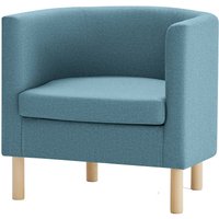 Интерьерное кресло Mio Tesoro Агата 351 (синий 1175)