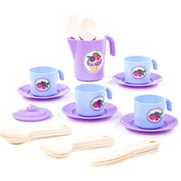 Набор игрушечной посуды Полесье Анюта 80066