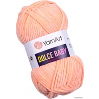 Пряжа для вязания Yarnart Dolce Baby 773 50 г 85 м (персик)