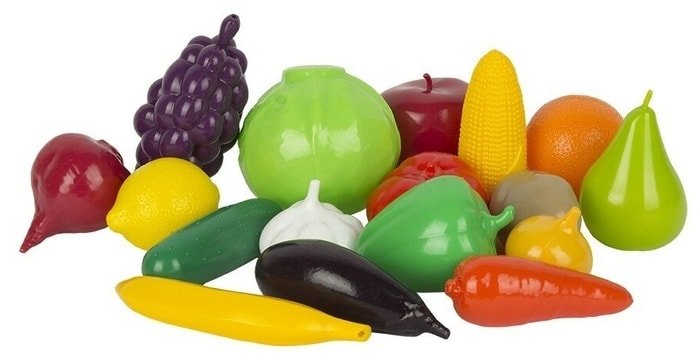 

Набор игрушечных продуктов Стром Фрукты и овощи У957