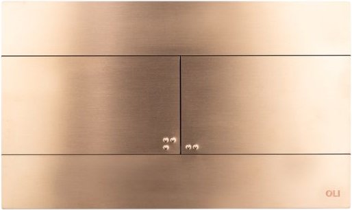 

Панель смыва OLI Slim 889312 INOX (бронза/медь)
