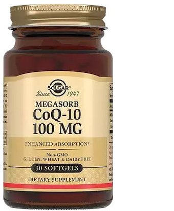 БАД Solgar Коэнзим Q-10 100мг (30 капсул)