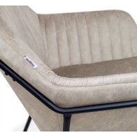 Интерьерное кресло Sheffilton SHT-AMS2-1 (лунный мрамор/черный муар)