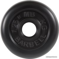 Диск MB Barbell Стандарт 31 мм (1x1.25 кг, черный)