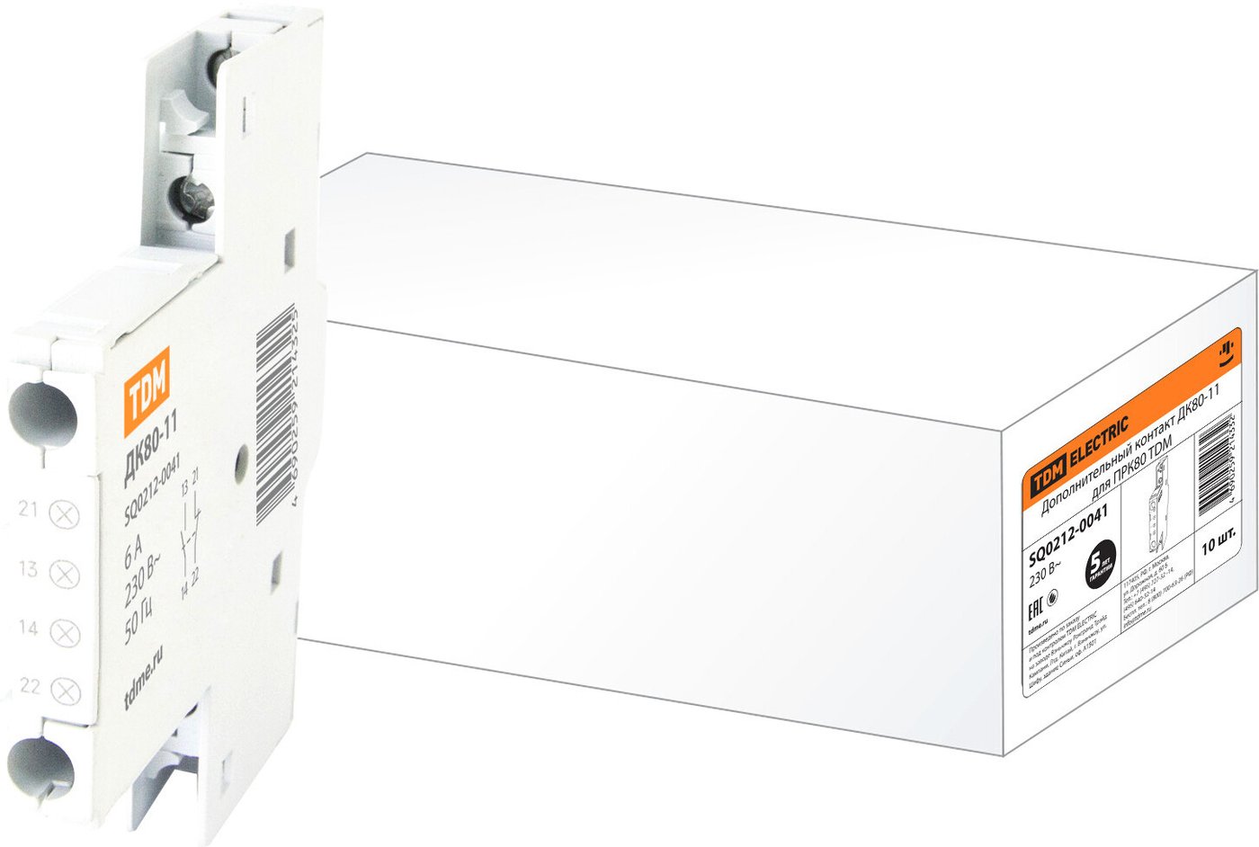 

Дополнительный контакт TDM Electric SQ0212-0041
