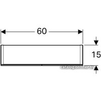  Geberit Шкаф с зеркалом Option 60 500.582.00.1