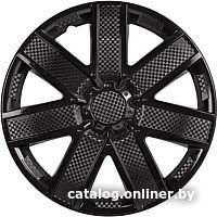 Набор колпаков на диски Airline Гелакси 16" AWCC-16-22 (2шт, черный глянец)