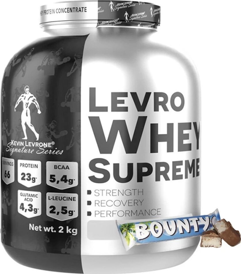 

Протеин сывороточный (концентрат) Kevin Levrone Levro Whey Supreme (2 кг, баунти)