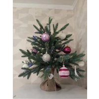 Елка National Tree Company Авелина АВ/ГЛ-60 (60см, голубой) в Орше