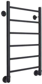 

Полотенцесушитель TERMINUS Аврора П6 400x600 RAL 9005 бп (черный)