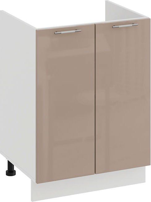 

Шкаф напольный Трия Весна 1Н6М (белый/кофе с молоком)