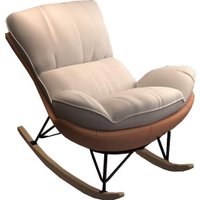 Кресло-качалка Mio Tesoro Монга (оранжевый/белый)