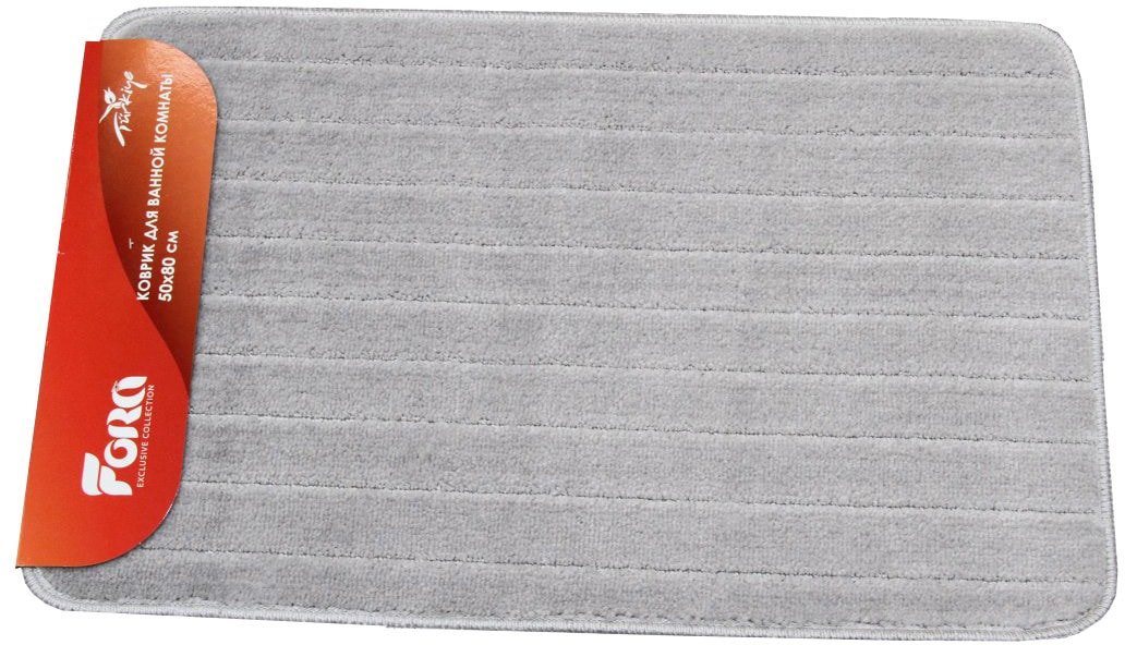 

Коврик для ванной FORA Miracle silver FOR-PP-MIR50-80SIL
