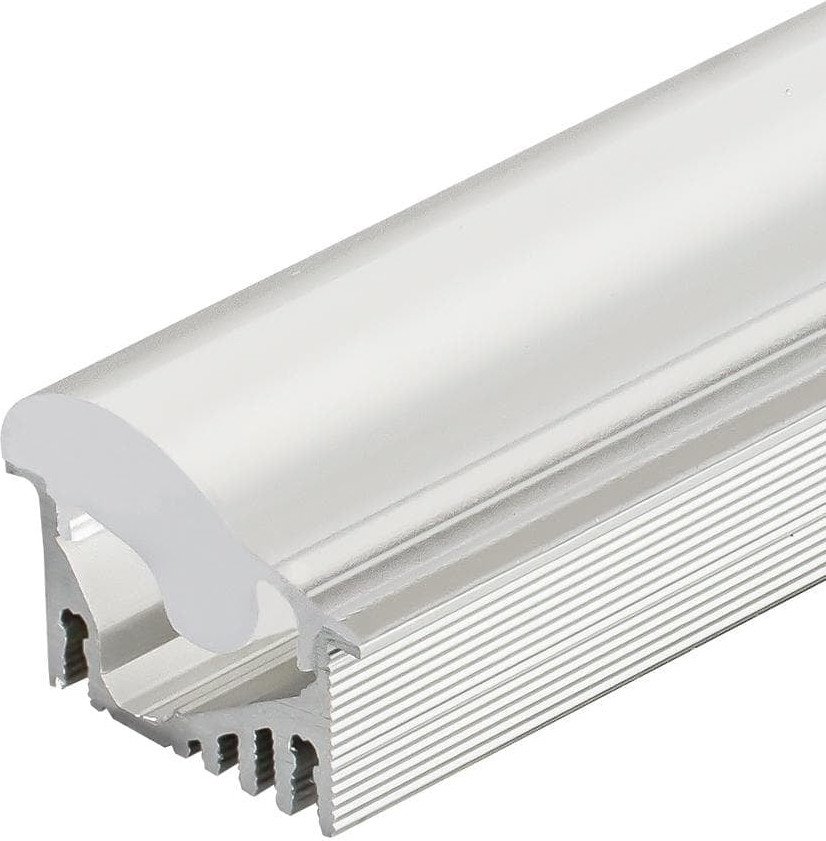 

Алюминиевый профиль Arlight ALU-Asymetric-2000-Anod+Frost Lens