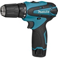 Дрель-шуруповерт Makita DF330DWE (с 2-мя АКБ, кейс)