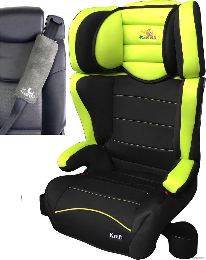 Детское автокресло ForKiddy Kraft sleeping pilow (салатовый)
