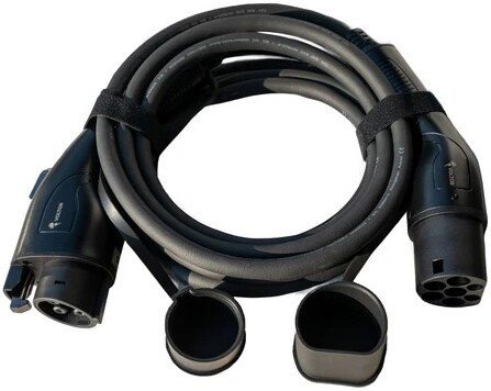 Кабель Voltor Type2-Type1 (32A, 220В, 7.4кВт, 5м)