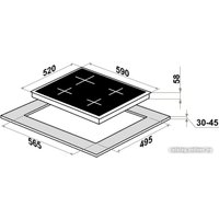 Варочная панель HOMSair HIC64SBG