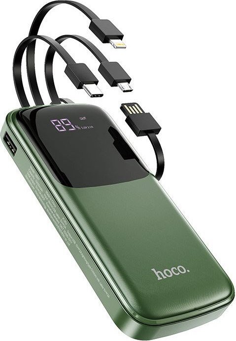 

Внешний аккумулятор Hoco DB07 10000mAh (темно-зеленый)