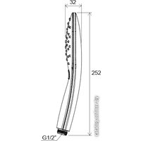 Душевая лейка Ravak 958.00 [X07P348]
