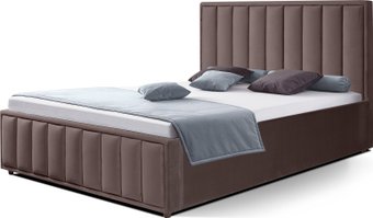 ФорестДекоГрупп Стелла 2 140x200 с ПМ и бельевым ящиком (Veluta Lux 36)