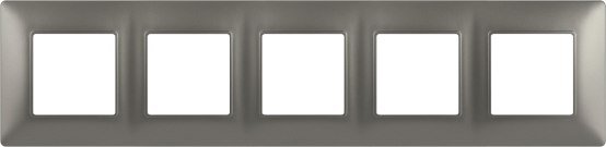 

Рамка ЭРА Elegance 14-5005-16 Б0065821 (титан)