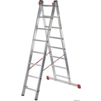 Лестница-стремянка Новая высота NV 322 двухсекционная профессиональная 2x14 ступеней