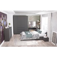 Кровать ДСВ Мори КРМ 1600.1 (графит)