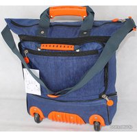Сумка-тележка TsV 526.22 (синий/апельсин)