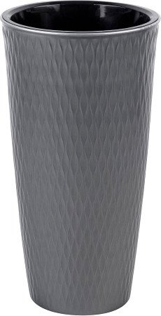 

Кашпо El Casa Керама 640512 (графит)