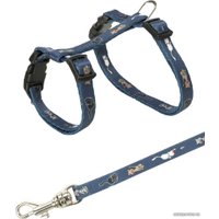 Шлея с поводком Trixie 4144 (цвет в ассортименте)