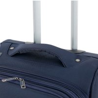 Чемодан-спиннер 4 ROADS 6310-L 77 см (темно-синий)