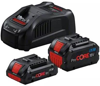 Аккумулятор с зарядным устройством Bosch 1600A0214A (18В/4 Ah + 18В/5.5 Ah + 14.4-18В)