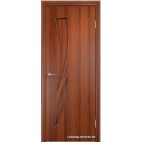 Межкомнатная дверь Юркас С2 ДГ(Ю) 70 см (итальянский орех) в Мозыре