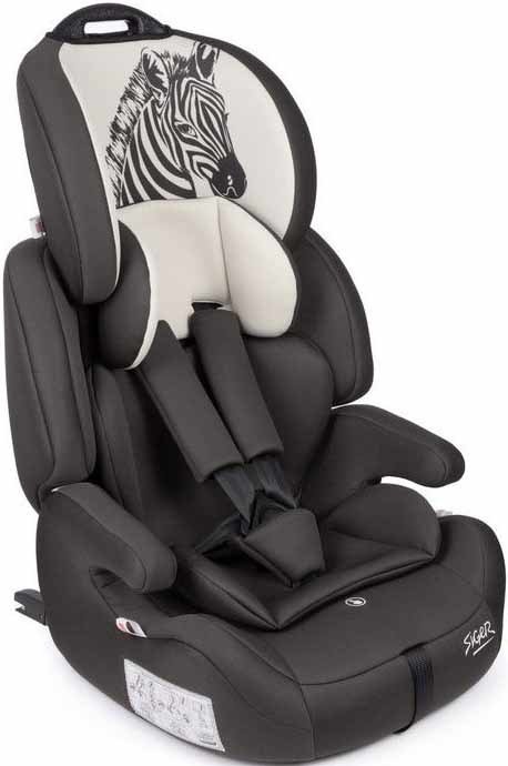 

Детское автокресло Siger Стар Isofix (зебра, серый/бежевый )