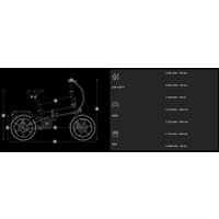 Электровелосипед DYU A1F Pro (черный)