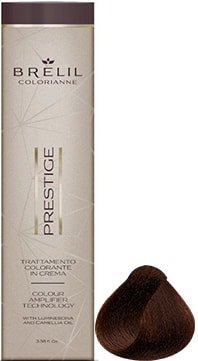 

Крем-краска для волос Brelil Professional Colorianne Prestige 6/39 темный блонд саванна