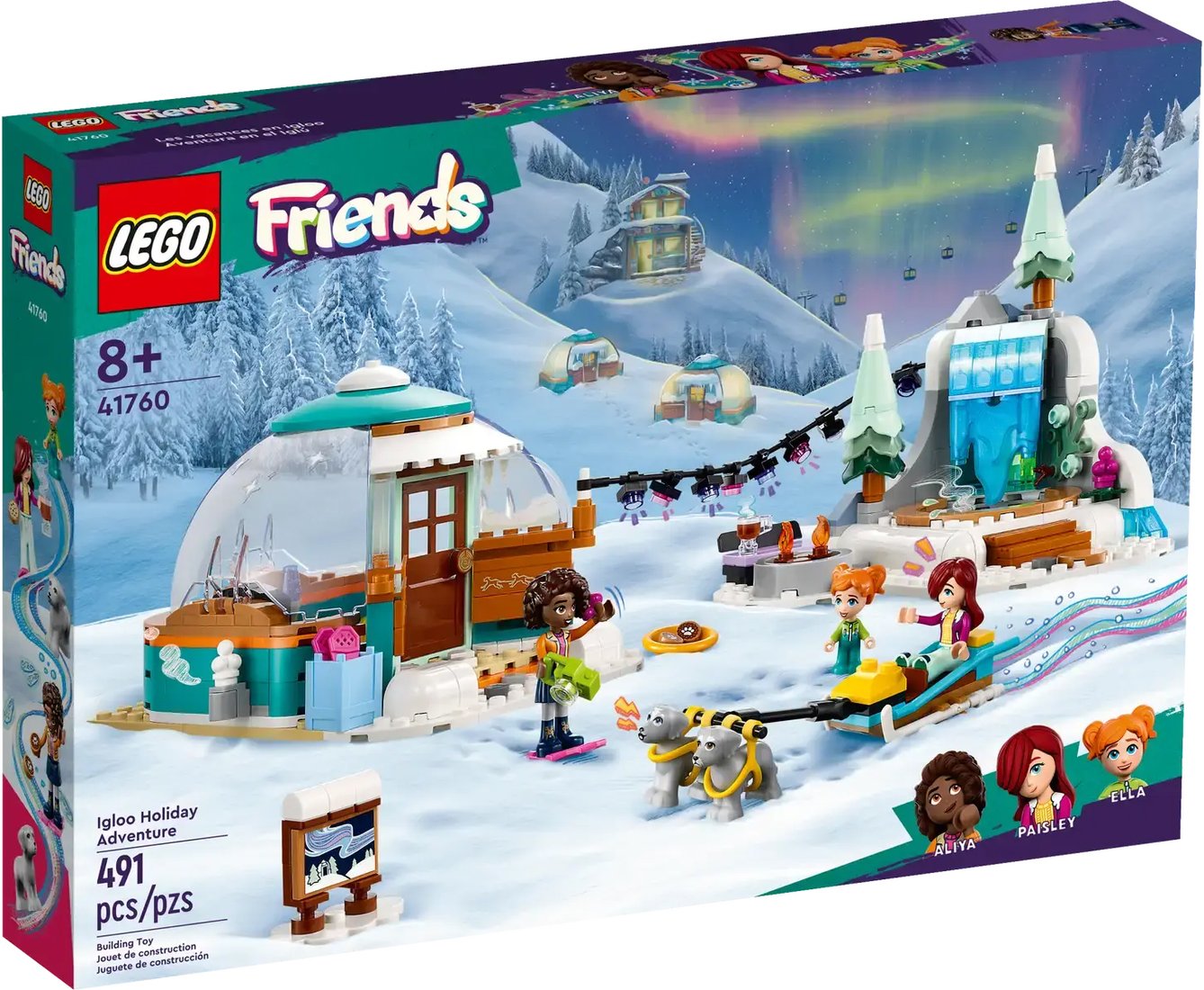 

Конструктор LEGO Friends 41760 Igloo Holiday Adventure