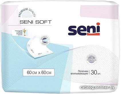 Пеленки Seni Soft 60х60 см (30 шт)