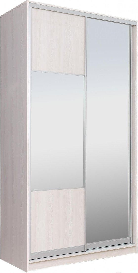 

Шкаф-купе Рэйгрупп 120 YYX Elgon РГ-12.06 (ясень снежный/хром)