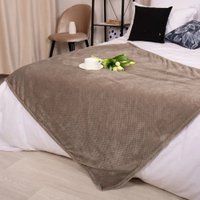 Плед Casa Conforte Nonna Inspiration 110x150 6155297 (шоколадный/коричневый)