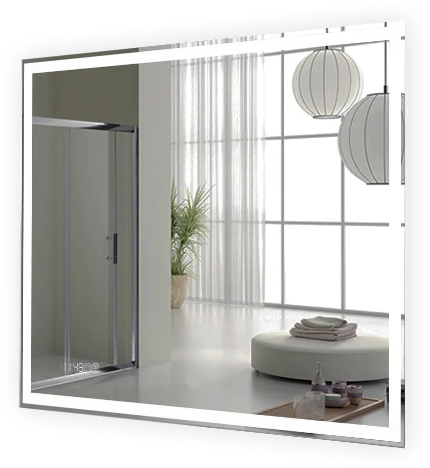 

Пекам Зеркало Greta 100x60 greta-100x60spcl (с подогревом, подсветкой, сенсором на прикосновение и часами)