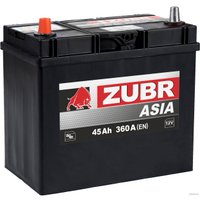 Автомобильный аккумулятор Zubr Ultra Asia L+ Турция (45 А·ч)