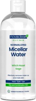 

Novaclear Мицеллярная вода для лица Basic Нормализующая для жирной кожи 400 мл