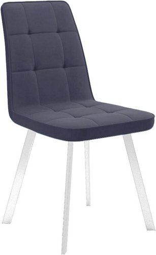 Стул DikLine 207 (B28 антрацит/ножки белые)